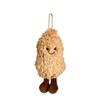 Adorable Peanut Doll Plush Toy Keychain – Cute Bag Charm & Comfort Gift