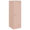 VidaXL Buffet Pink 34.5x39x107 Cm Steel, Cabinet, Cupboard, High Buffet, Side Cabinet, Storage Cabinet, Organizer 841704