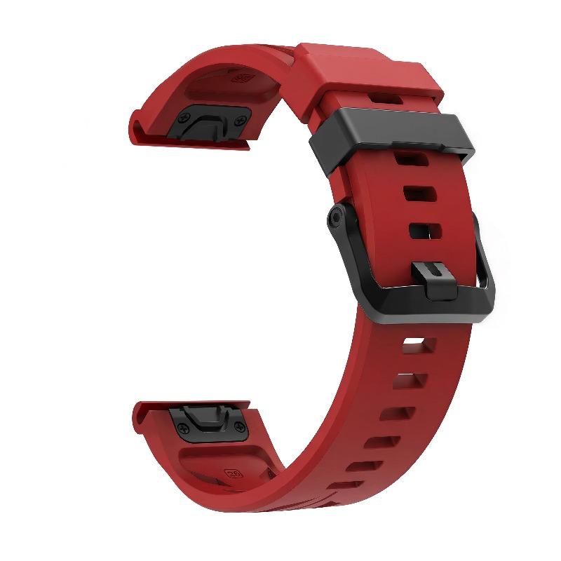 22mm 26mm QuickFit Armband für Garmin Fenix 7 7 pro Silikonbänder für Garmin Fenix 7x 7x pro fenix 8 8 pro 47mm 51mm Quatix 8
