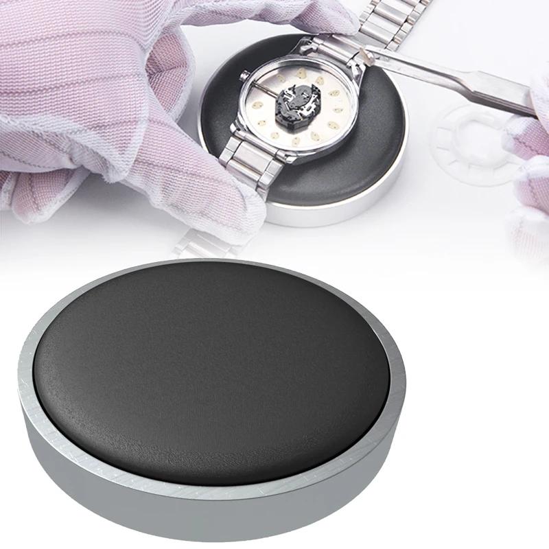 Xiaomi Watch Jewelry Movement Casing Cushion Pad Leather Protecting Holder Professional Watch Repair Tool Accessory for Watchmaker