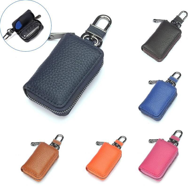 Bolsa de Couro Genuíno da Moda para Homens e Mulheres Acessório Leve e Durável em Várias Cores