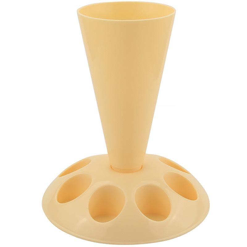 Innovate Piping Bag Nozzles Storage Rack Stand with 8 Slots Large Capacity Pastry Bag Mounting Holder Organizer Baking Accessories