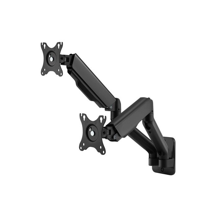 Support Mural Double Écran - EQUIP - 650138 - 17"-32" - Charge Max 9kg - Inclinaison 180°