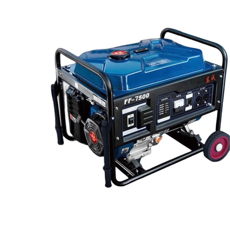 Dongcheng 6kW Taşınabilir Benzinli Jeneratör CN fişli (adaptör dahil)