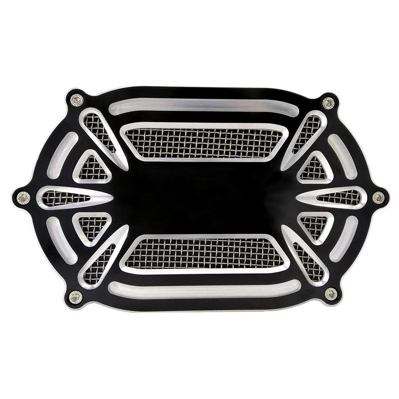 Motorcycle Oval Air Filter Intake Cleaner Kit for Harley XL Sportster 883 Softail Dyna Touring Big Twin Cam FLT FLST FXDLS M8