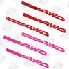 Auto Metal SYMMETRICAL AWD Logo 3D Badge Lettering Decals Trunk Sticker For Subaru Legacy XV Outback Forester Impreza BRZ STI VV444