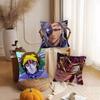 Anime Record Of Ragnarok Soft Comfortable Pillow Case Cartoon For Sofa Living Cat Room Home Office Retro Decor Protective Cover