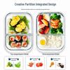 Junyi 1040ml 3-Compartment Lunch Box with Meal Bag