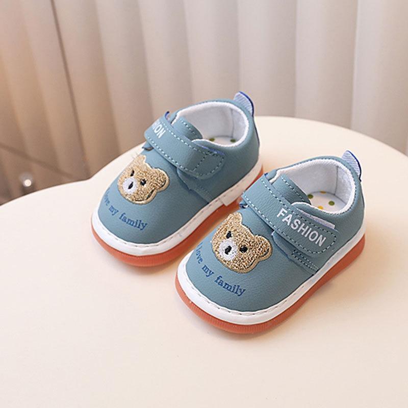 Buty Dziecięce Wiosna/Jesień - Kreskówkowe Miękka Podeszwa Piszczące Buty dla Maluchów Unisex (1-2 lata)