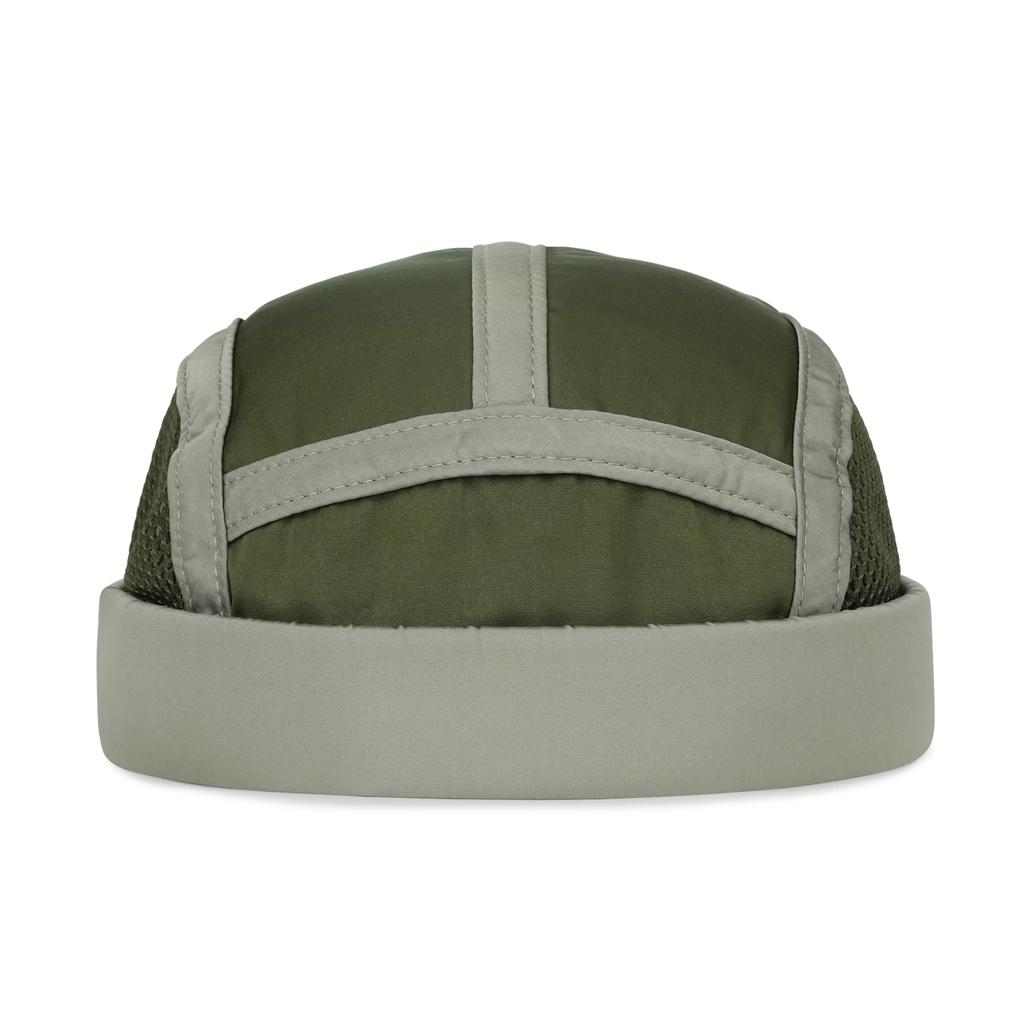 Clape Brimless Roll Watch Fashionable Hat Hat, Lightweight, Breathable, 5-Panel Cap, Fisherman's Cap, Stylish, Round, Lightweight, Unisex, Outdoor,