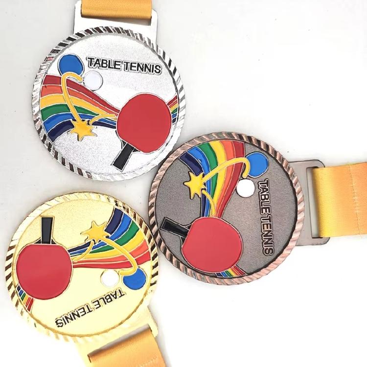 Award Medals Gold Silver Bronze Medals with Neck Ribbon, Kid Children Teens Reward Medals Winner Medals for Competitions