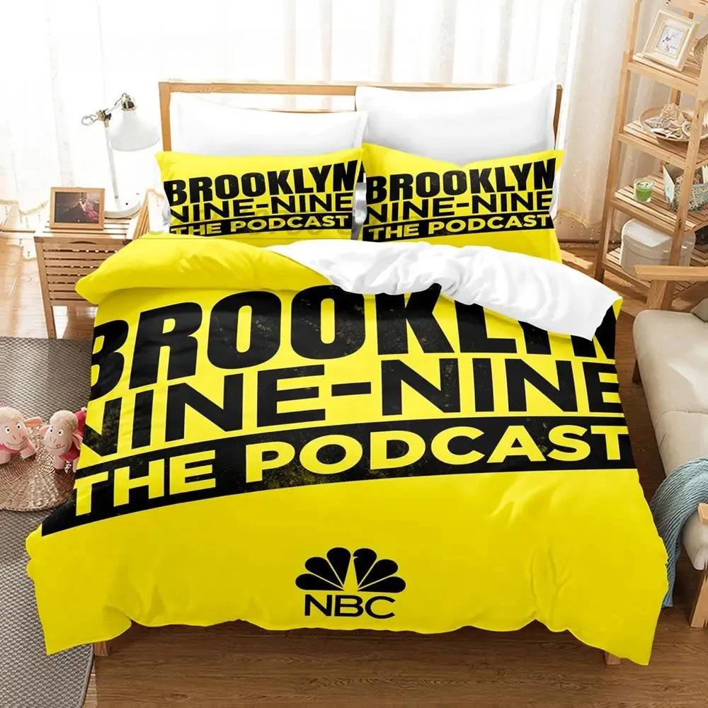 Brooklyn-Nine-Nine Bedding Set Single Twin Full Queen King Size Bed Set Aldult Boys Bedroom Duvet cover Sets 3D Print