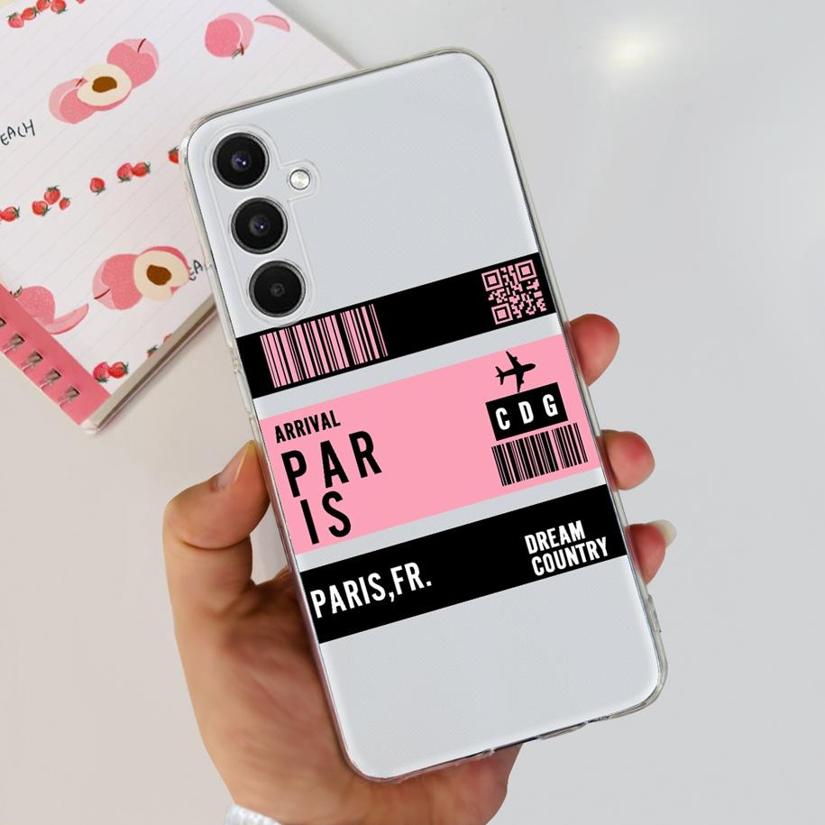 Silicone Case For Samsung Galaxy A14 A34 A54 5G Cover New Fashion Slim Soft Bumper For Samsung A34 5G SM-A346B A 34 Phone Fundas