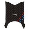 Jincan F850TS Ping'an Three-Bar Waterproof Anti-Slip Rubber Pedal Mats