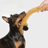 Quietschendes Plüsch-Hundespielzeug Wurst Welpen Kauspielzeug Weich Langlebig Interaktiv Haustierspielzeug Zahnen Reinigung Biss Hundekauspielzeug