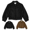 Veste pour homme Yousheng à revers, manches longues, fermeture éclair, manteau avec poches, couleur unie, veste courte, style urbain, bureau, usage quotidien