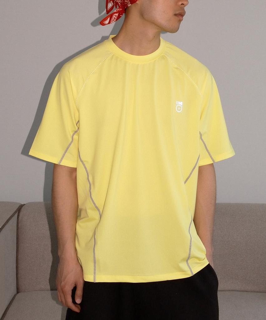 FIELDMANUAL Flow Flash T-Shirt Lemon