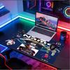 Custom Name Personalized Neymar Jr Pattern Mousepad, Laptop PC Desk Mat, Decorative Desk Mat for Home Keyboard Pad Gift