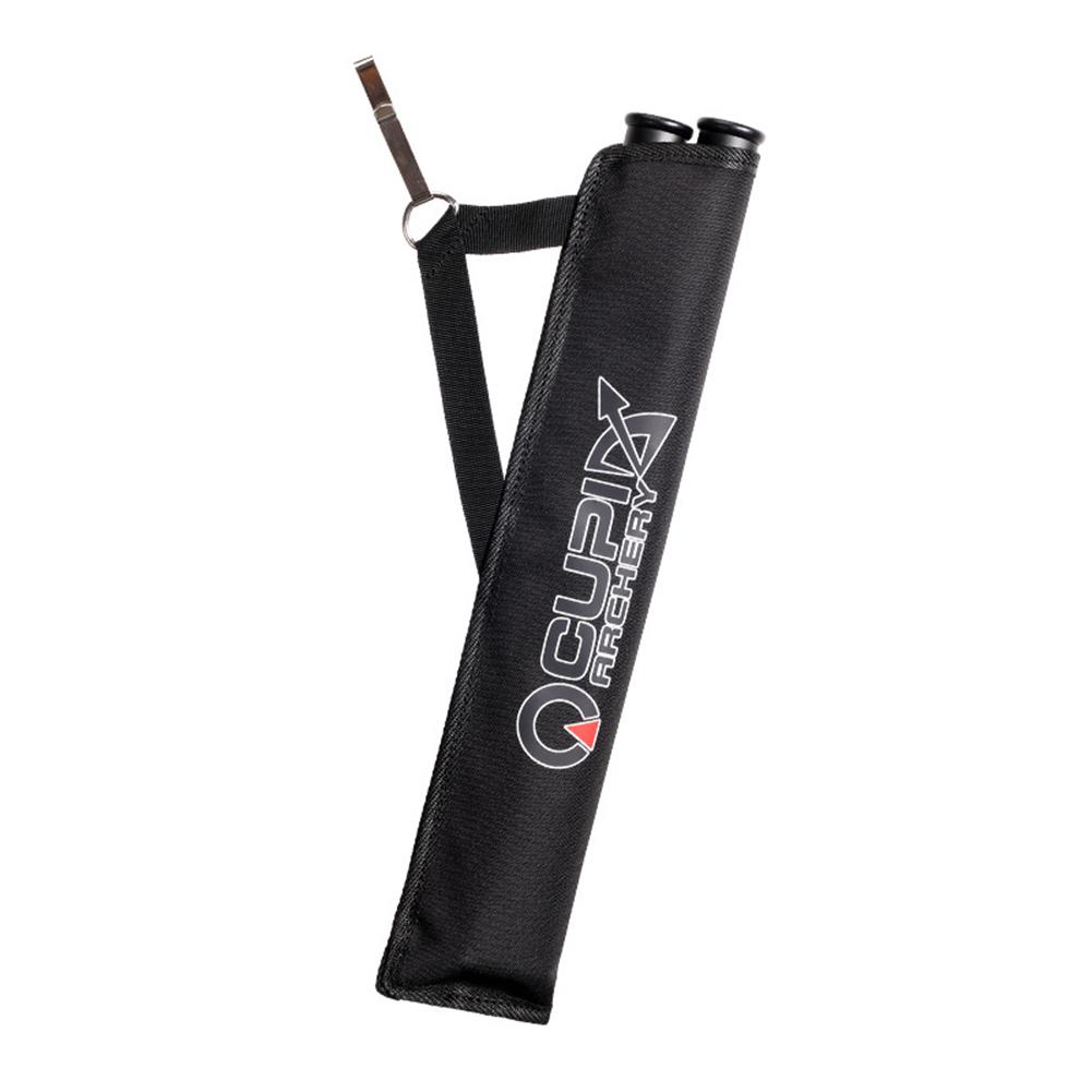 Double Tube Arrow Quiver Bag Portable Waist Hanging Archery Arrows Holder Pouch for Oudoor Hunting Accessories