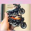 Chaveiro Adorável de Motocicleta Harley de Desenho Animado Amuleto de Bolsa Fofo de Plástico Presente