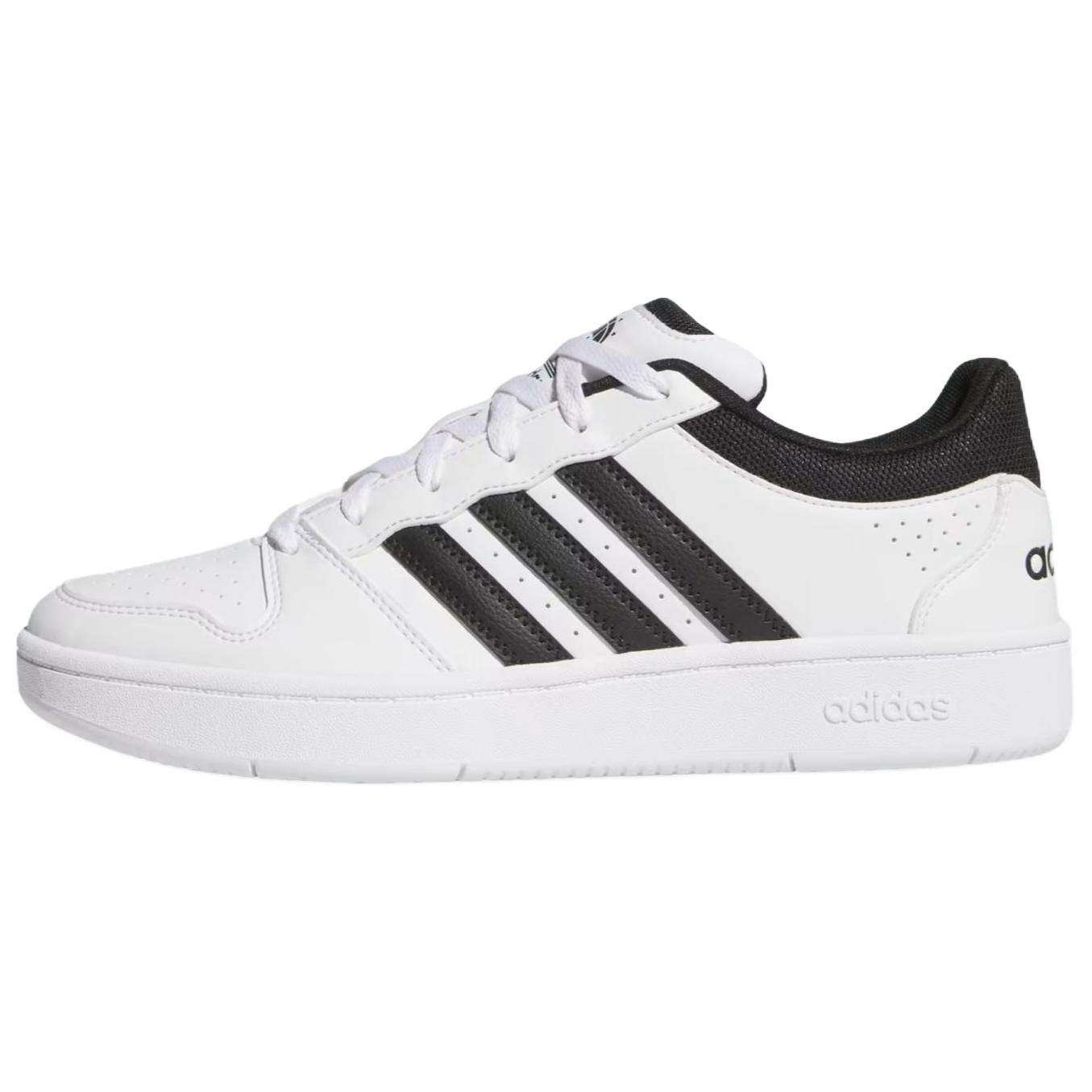 Adidas Hoops Classic Comfortable Breathable Sneakers Unisex Sneakers White Black KI1057 44⅔