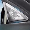 For Mercedes Benz E Class W214 2024-2026 Stainless Steel Silver Car Door A-pillar Horn Cover Trim Interior Car Accessories