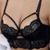 Sexy European and American Temptation Thin Lace Bra Set with Steel Support Women's Underwear Set