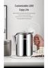 9-Cup American Style Stainless Steel Coffee Maker for Indoor/Outdoor Use - Convenient Camping Water Boiler