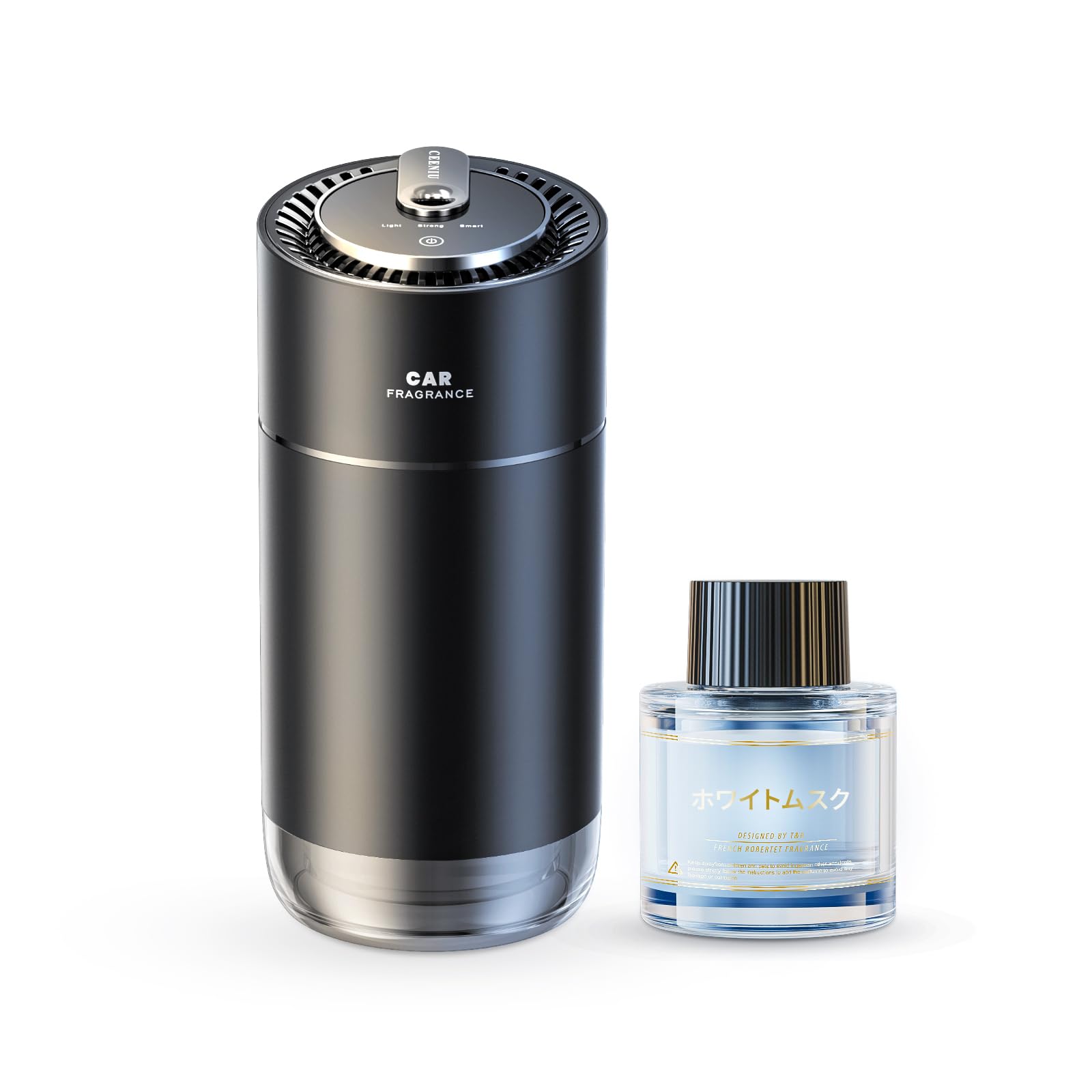 

CEENIU Автомобильный ароматизатор Ультразвуковая атомизация Авто Белый мускус Натуральный аромат от автомобильного аромадиффузора, [Тихий, Встроенное включение/выключение], Аромат, Франция, F26,