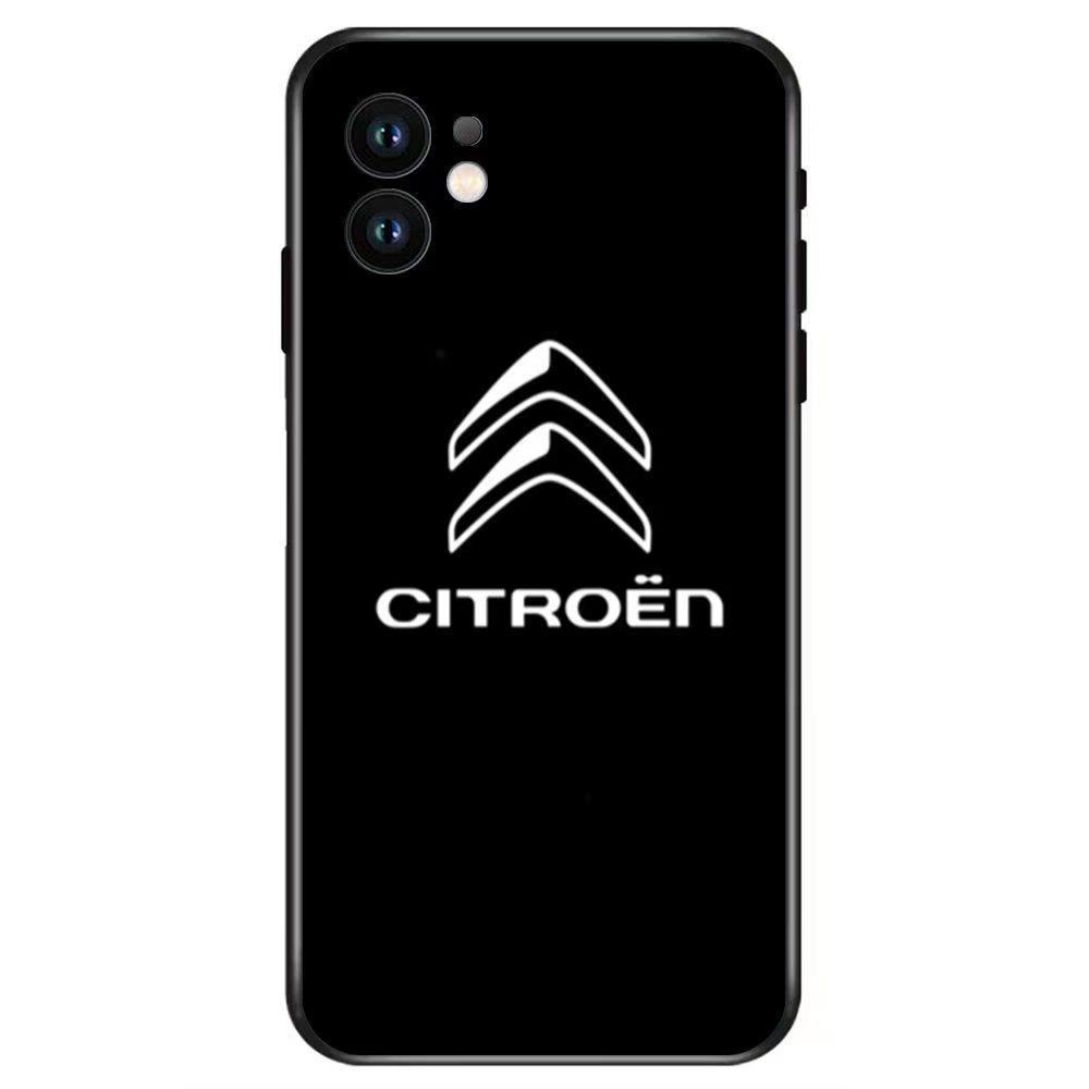 Měkký TPU kryt na telefon pro Citroen pro iPhone 16 15 14 13 12 Pro Oficiální kryt Apple pro iPhone 16 Plus 12 13 14 15 16 17 Pro Max