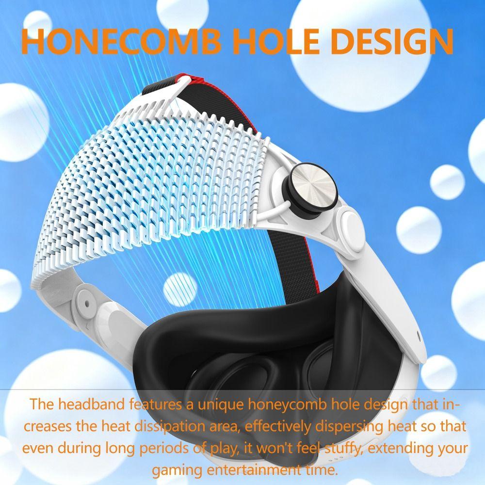 Adjustable Fixed Support Strap Breathable Head Strap VR Headbands for Meta Ques t3/Quest 3S