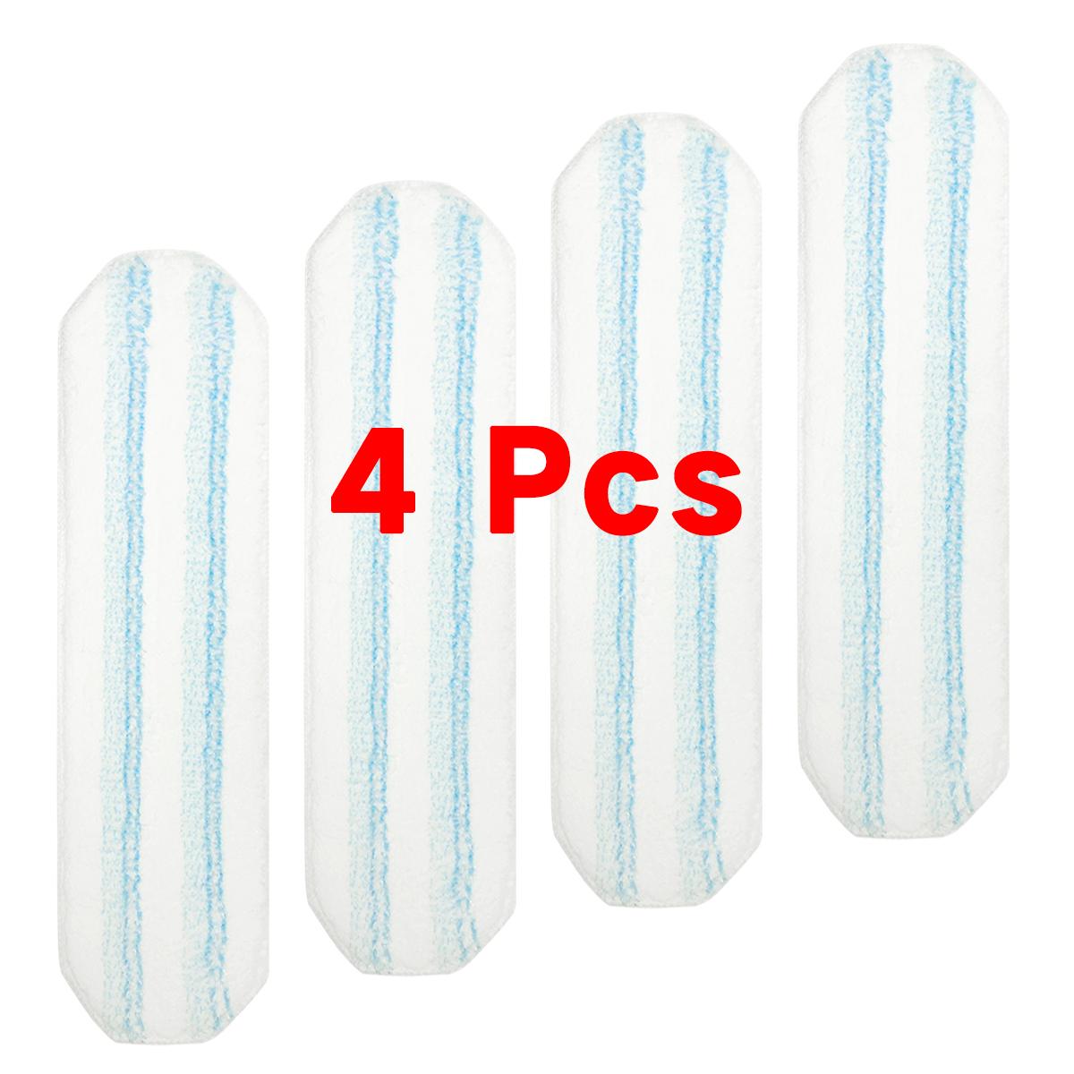 4/8 шт. Сменные тряпки для Vileda H2prO/O-Cedar H2prO Плоская швабра, Моющаяся многоразовая насадка из микрофибры