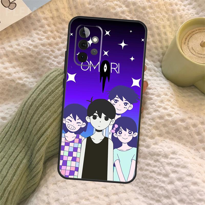 Omori For Samsung Galaxy A34 A54 A14 A13 A52S A33 A53 A73 A12 A22 A32 A52 A72 A71 A51 Phone Case