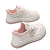 Little white shoes women's spring new trendy thick-soled casual star sports shoes student height-increasing board shoes women