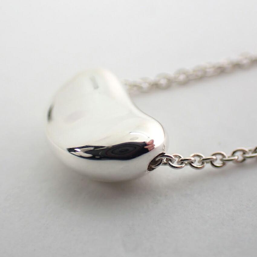 [Used] TIFFANY/Tiffany 925 Bean Pendant/necklace/g461-21