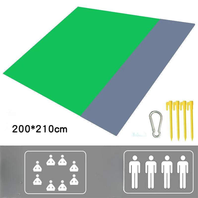 

Водонепроницаемый пляжный коврик, дорожный коврик с защитой от песка, портативный, легкий, складной, для кемпинга, походов, пикников на открытом воздухе