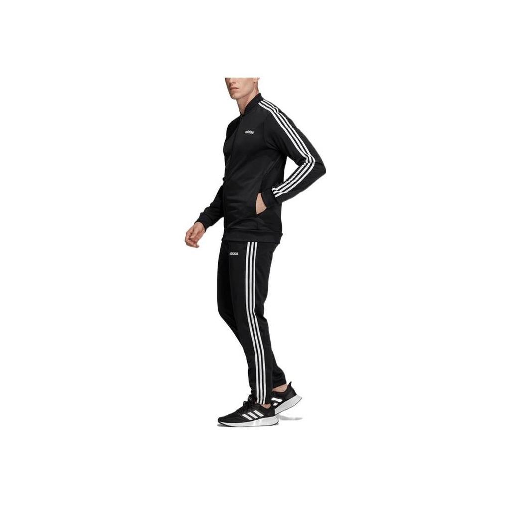 adidas 3-Stripes Track Suit Black White DV2448