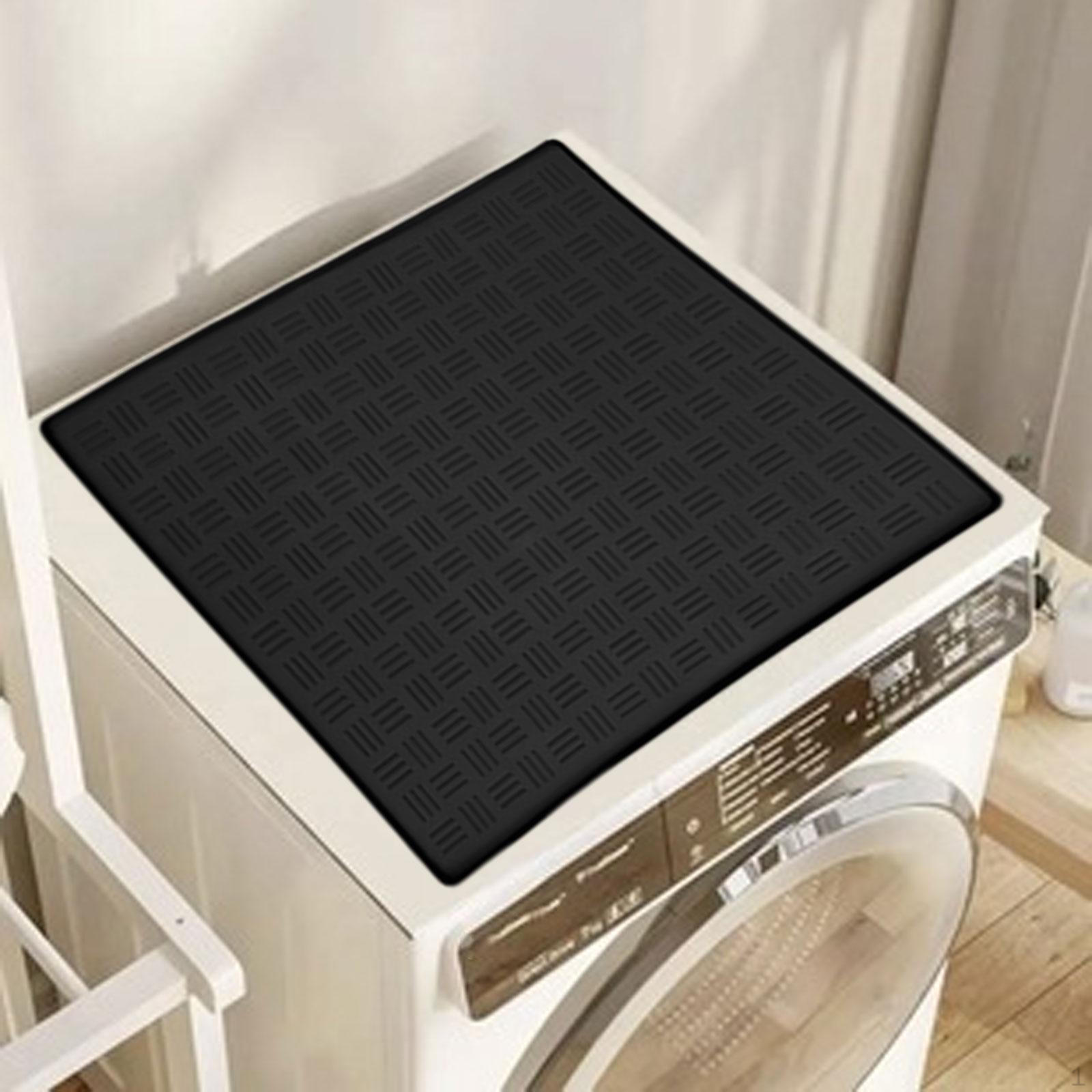 

Top Mat for Washer Dryer, Water Resistant Cover Washing Machine 60cmx50cm чорний
