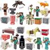 Minecraft Theme Building Blocks Cake Decoration Set For Party Supplies