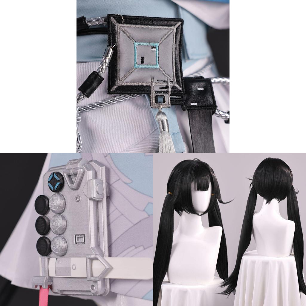 Arknights Endfield Cosplay Kostüm Mit Zubehör Für Anime Rollenspiel
