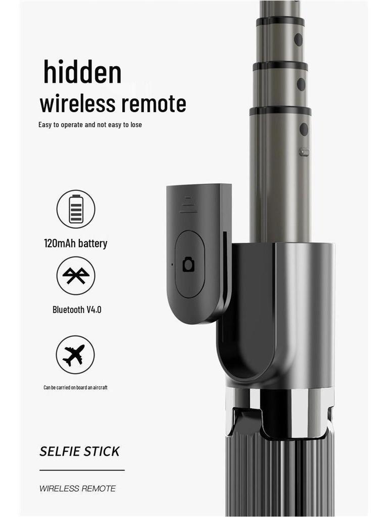 Handheld Multifunctional Mobile Gimbal Stabilizer and Selfie Stick with Tripod for Anti-Shake Live Streaming