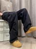 Unisex Retro Paratrooper Work Pants – Trendy Multi-Pocket Wide-Leg Streetwear