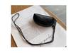 Vegetable-Tanned Leather Kisslock Mini Coin Purse - Versatile Neck-Hanging Dumpling-Shaped Wallet