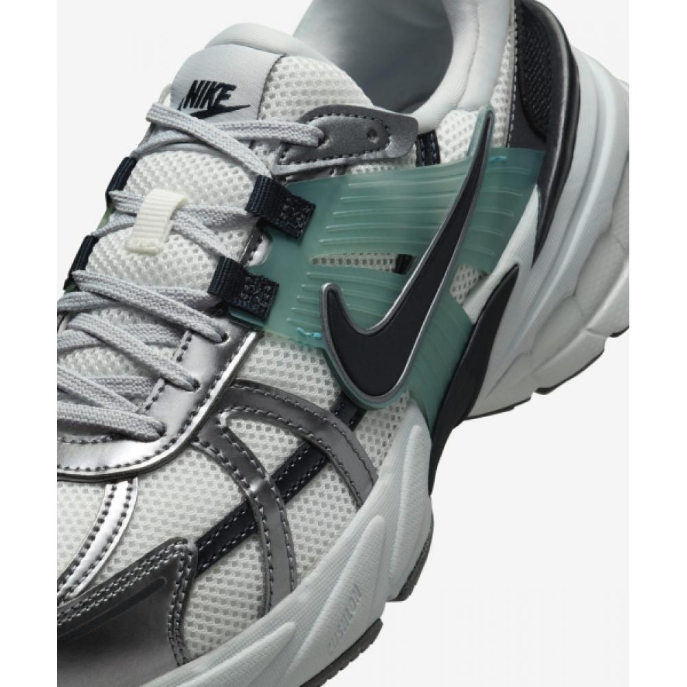 Nike V2k Run W   Summit White  Metallic Cool Grey  Pure Platinum  Dark Obsidian  Hq3484 121