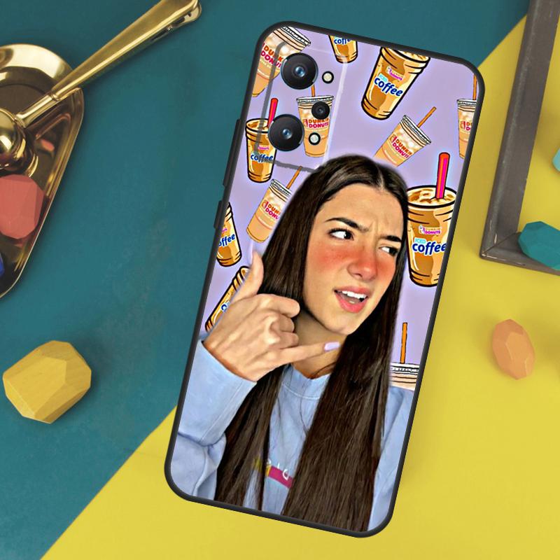 charlie damelio Case For Realme 14 12 10 11 13 Pro Plus GT 6 6T 5 GT7 Pro C61 C55 C51 C21Y C25S C67 C75 C53
