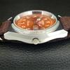 AUTOMATIC VINTAGE REFURBISHED SEIKO 5 6309A JAPAN MENS ORANGE WATCH a442623-1