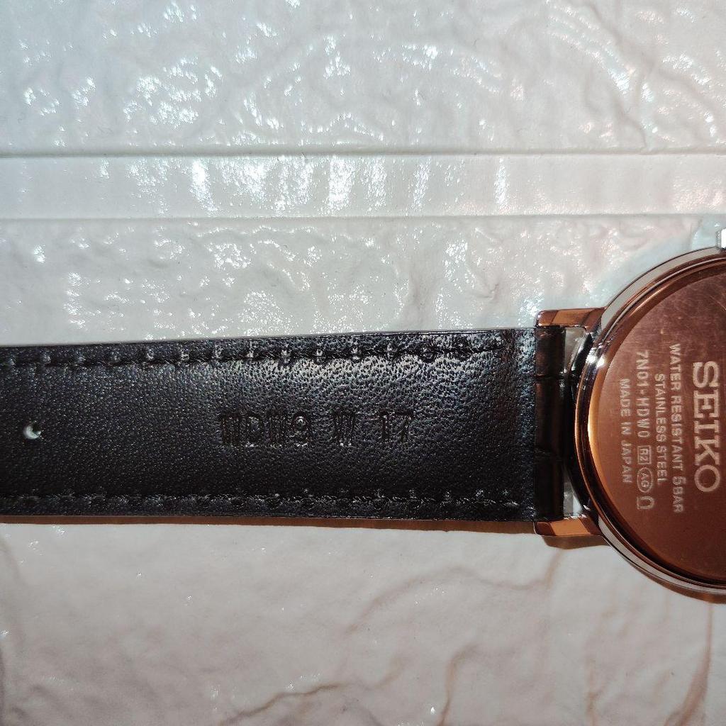 [USED] Kabukiza x SEIKO collaboration watch commemorating the 10th anniversary of the new Kabukiza theater