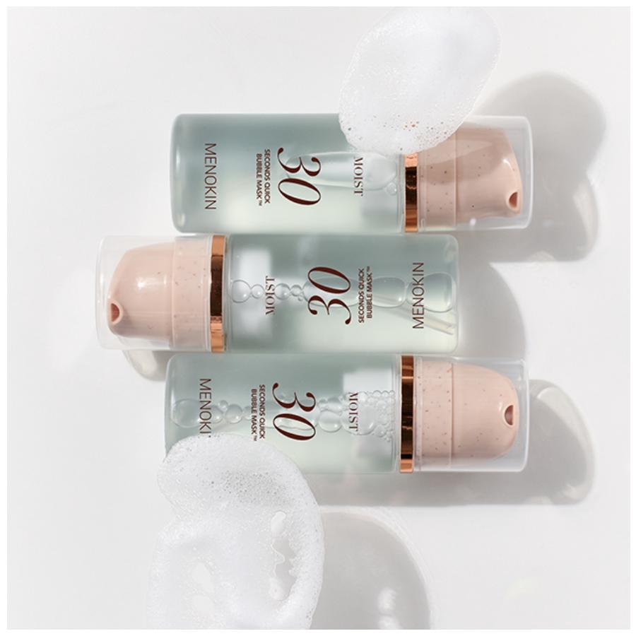 Menokin 30-Second Quick Firming Bubble Mask Moist 95ml