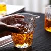 Handcrafted Hammered Heat-Resistant Thickened Glass Liquor Decanter Fair Tea Cup Chinese-style Tea and Wine
