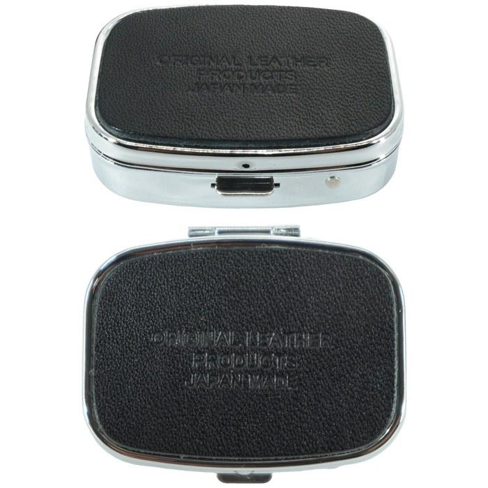 [Tsuchiya] Leather Pill Case Compact, Genuine Leather Made In Japan 10575-100-100